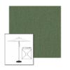 Picture of Fern | 6.5' Square Heavy Duty Aluminum Market Umbrella Sunbrella® Awning Fabric