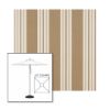 Picture of Heather Beige Classic | 6.5' Square Heavy Duty Aluminum Market Umbrella Sunbrella® Awning Fabric