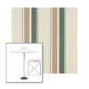Picture of Fern Heather Beige Block | 7.5' Square Heavy Duty Aluminum Market Umbrella Sunbrella® Awning Fabric