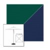 Picture of Forest Green Marine Blue | 7.5' Square Heavy Duty Aluminum Market Umbrella Sunbrella® Awning Fabric