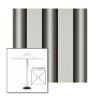 Picture of Grey Black White | 7.5' Square Heavy Duty Aluminum Market Umbrella Sunbrella® Awning Fabric