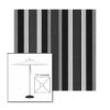 Picture of Marco Black | 7.5' Square Heavy Duty Aluminum Market Umbrella Sunbrella® Awning Fabric