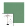 Picture of Basil | 9' Wood Frame Market Umbrella Sunbrella® Awning Fabric