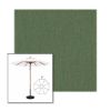 Picture of Fern | 9' Wood Frame Market Umbrella Sunbrella® Awning Fabric