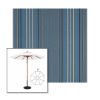 Picture of Motive Denim | 9' Wood Frame Market Umbrella Sunbrella® Awning Fabric