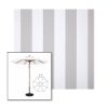 Picture of Beaufort Cloud | 11' Wood Frame Market Umbrella Sunbrella® Awning Fabric