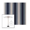 Picture of Boone Navy | 11' Wood Frame Market Umbrella Sunbrella® Awning Fabric