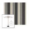 Picture of Clinton Granite | 11' Wood Frame Market Umbrella Sunbrella® Awning Fabric