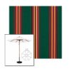 Picture of Hemlock Tweed Fancy | 11' Wood Frame Market Umbrella Sunbrella® Awning Fabric