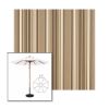 Picture of Westfield Mushroom | 11' Wood Frame Market Umbrella Sunbrella® Awning Fabric