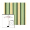 Picture of Colonnade Juniper | 6.5' Wood Square Frame Market Umbrella Sunbrella® Awning Fabric