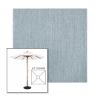 Picture of Storm | 6.5' Wood Square Frame Market Umbrella Sunbrella® Awning Fabric