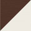 Picture of True Brown Natural | 6.5' Wood Square Frame Market Umbrella Sunbrella® Awning Fabric