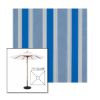Picture of Baycrest Pacific | 7.5' Wood Square Frame Market Umbrella Sunbrella® Awning Fabric