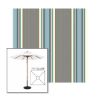 Picture of Emblem Dew | 7.5' Wood Square Frame Market Umbrella Sunbrella® Awning Fabric