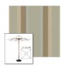 Picture of Marco Sandstone | 7.5' Wood Square Frame Market Umbrella Sunbrella® Awning Fabric