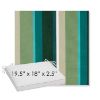 Picture of Beaming Lagoon | Sunbrella® 19.5" x 18" Outdoor Dining Cushion