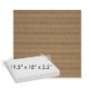 Picture of Boardwalk Caramel Corn | Sunbrella® 19.5" x 18" Outdoor Dining Cushion