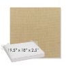 Picture of Canvas Heather Beige | Sunbrella® 19.5" x 18" Outdoor Dining Cushion