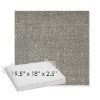 Picture of Chartres Graphite | Sunbrella® 19.5" x 18" Outdoor Dining Cushion