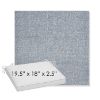 Picture of Chartres Rainfall | Sunbrella® 19.5" x 18" Outdoor Dining Cushion