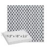 Picture of Detail Navy | Sunbrella® 19.5" x 18" Outdoor Dining Cushion