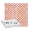 Picture of Detail Persimmon | Sunbrella® 19.5" x 18" Outdoor Dining Cushion