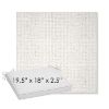 Picture of Dumont Snow | Sunbrella® 19.5" x 18" Outdoor Dining Cushion