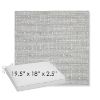 Picture of Embrace Pewter | Sunbrella® 19.5" x 18" Outdoor Dining Cushion