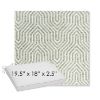 Picture of Etna Juniper | Sunbrella® 19.5" x 18" Outdoor Dining Cushion