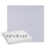 Picture of Exhale Sky | Sunbrella® 19.5" x 18" Outdoor Dining Cushion