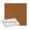 Picture of Exhale Teak | Sunbrella® 19.5" x 18" Outdoor Dining Cushion