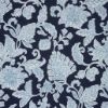 Picture of Floral Song Navy | Sunbrella® 19.5" x 18" Outdoor Dining Cushion
