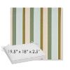 Picture of Gateway Aloe | Sunbrella® 19.5" x 18" Outdoor Dining Cushion