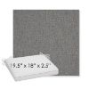 Picture of Heritage Slate | Sunbrella® 19.5" x 18" Outdoor Dining Cushion