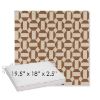 Picture of Hoopla Cold Brew | Sunbrella® 19.5" x 18" Outdoor Dining Cushion