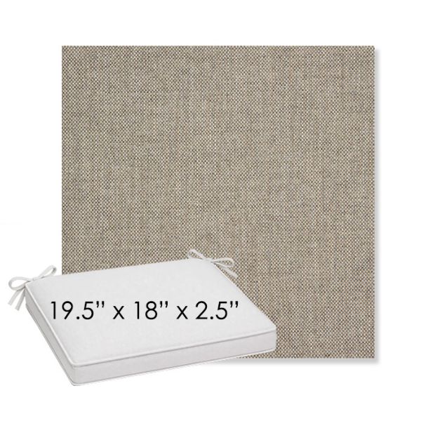 Picture of Idol Shale | Sunbrella® 19.5" x 18" Outdoor Dining Cushion