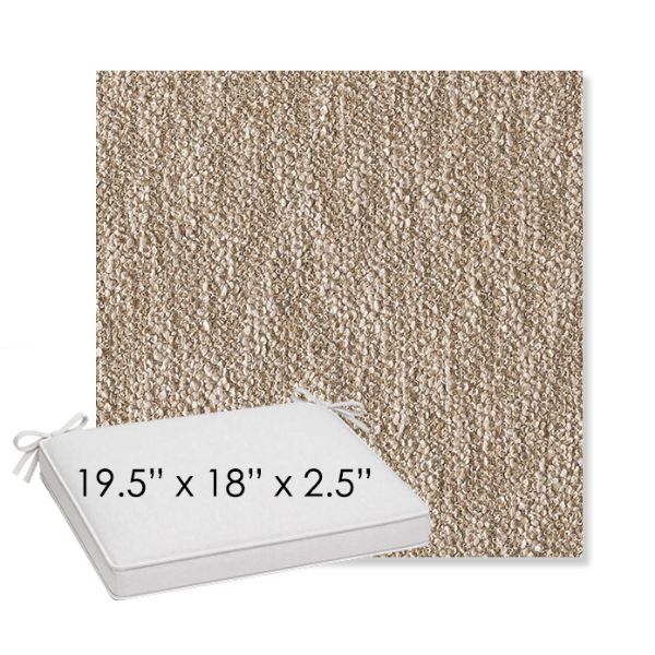 Picture of Improve Dune | Sunbrella® 19.5" x 18" Outdoor Dining Cushion