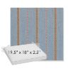 Picture of Linger Slate | Sunbrella® 19.5" x 18" Outdoor Dining Cushion