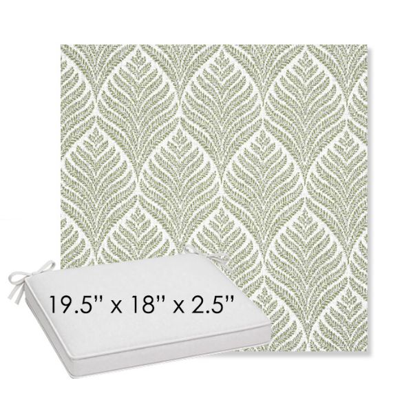 Picture of Linnaeus Spring | Sunbrella® 19.5" x 18" Outdoor Dining Cushion