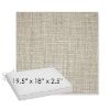 Picture of Linville Oyster | Sunbrella® 19.5" x 18" Outdoor Dining Cushion