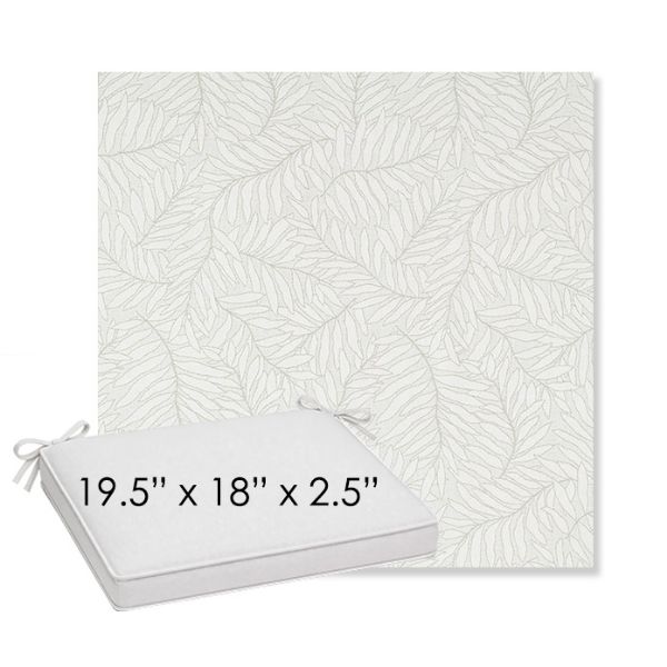 Picture of Lively Sage | Sunbrella® 19.5" x 18" Outdoor Dining Cushion