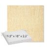 Picture of Margo Parchment | Sunbrella® 19.5" x 18" Outdoor Dining Cushion