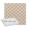 Picture of Mend Terracotta | Sunbrella® 19.5" x 18" Outdoor Dining Cushion