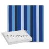 Picture of Milano Cobalt | Sunbrella® 19.5" x 18" Outdoor Dining Cushion