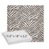 Picture of Namibia Grey | Sunbrella® 19.5" x 18" Outdoor Dining Cushion