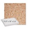 Picture of Nema Peachwood | Sunbrella® 19.5" x 18" Outdoor Dining Cushion
