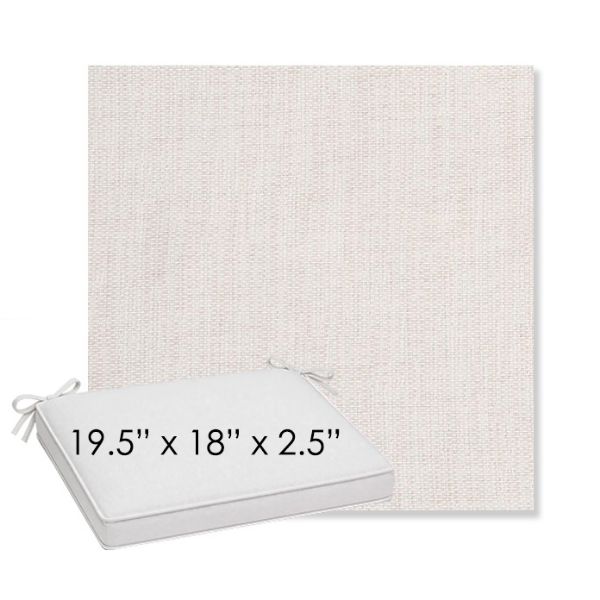 Picture of Nova Glow | Sunbrella® 19.5" x 18" Outdoor Dining Cushion