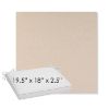 Picture of Nuance Eggshell | Sunbrella® 19.5" x 18" Outdoor Dining Cushion