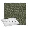 Picture of Odette Fern | Sunbrella® 19.5" x 18" Outdoor Dining Cushion